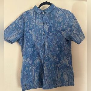 Tori Richard dress shirt short sleeve - medium
